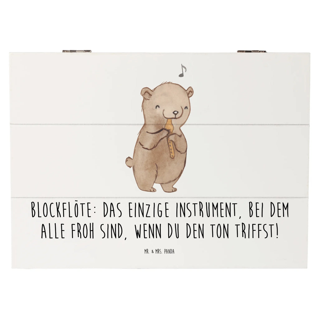 Holzkiste Blockflöte Freude Holzkiste, Kiste, Schatzkiste, Truhe, Schatulle, XXL, Erinnerungsbox, Erinnerungskiste, Dekokiste, Aufbewahrungsbox, Geschenkbox, Geschenkdose, Instrumente, Geschenke Musiker, Musikliebhaber