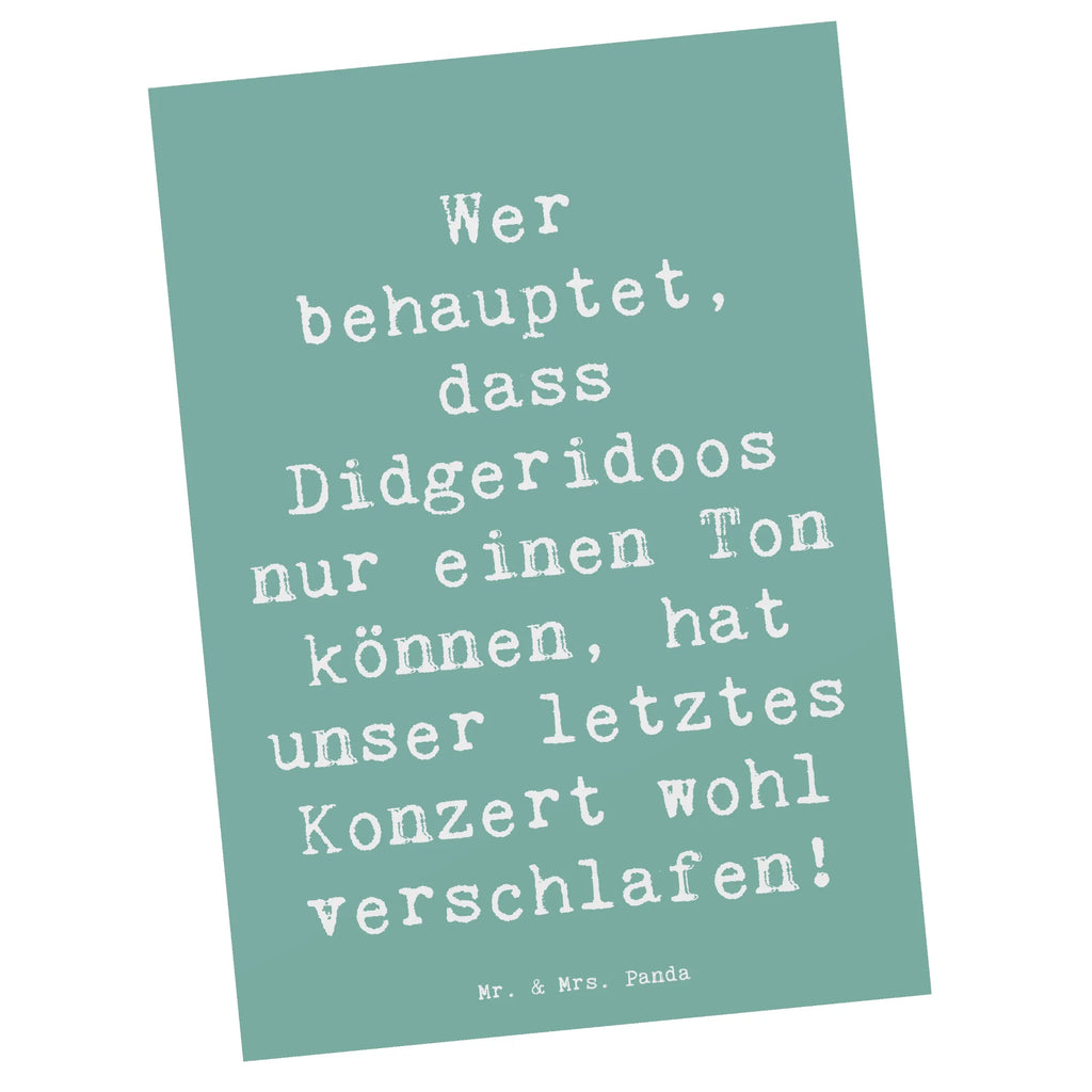 Postkarte Die überraschende Vielfalt des Didgeridoos Postkarte, Karte, Geschenkkarte, Grußkarte, Einladung, Ansichtskarte, Geburtstagskarte, Einladungskarte, Dankeskarte, Ansichtskarten, Einladung Geburtstag, Einladungskarten Geburtstag, Instrumente, Geschenke Musiker, Musikliebhaber