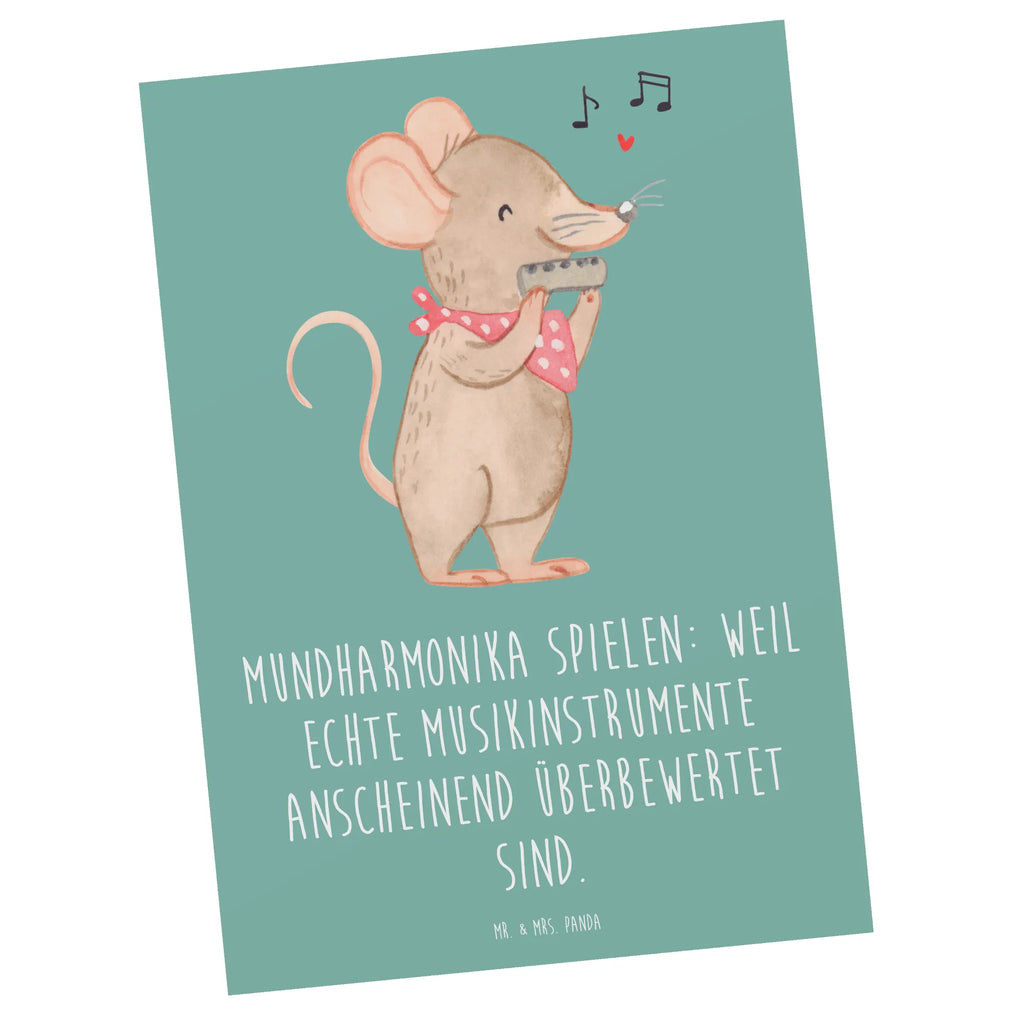 Postkarte Mundharmonika spielen: Weil echte Musikinstrumente anscheinend überbewertet sind. Postkarte, Karte, Geschenkkarte, Grußkarte, Einladung, Ansichtskarte, Geburtstagskarte, Einladungskarte, Dankeskarte, Ansichtskarten, Einladung Geburtstag, Einladungskarten Geburtstag, Instrumente, Geschenke Musiker, Musikliebhaber