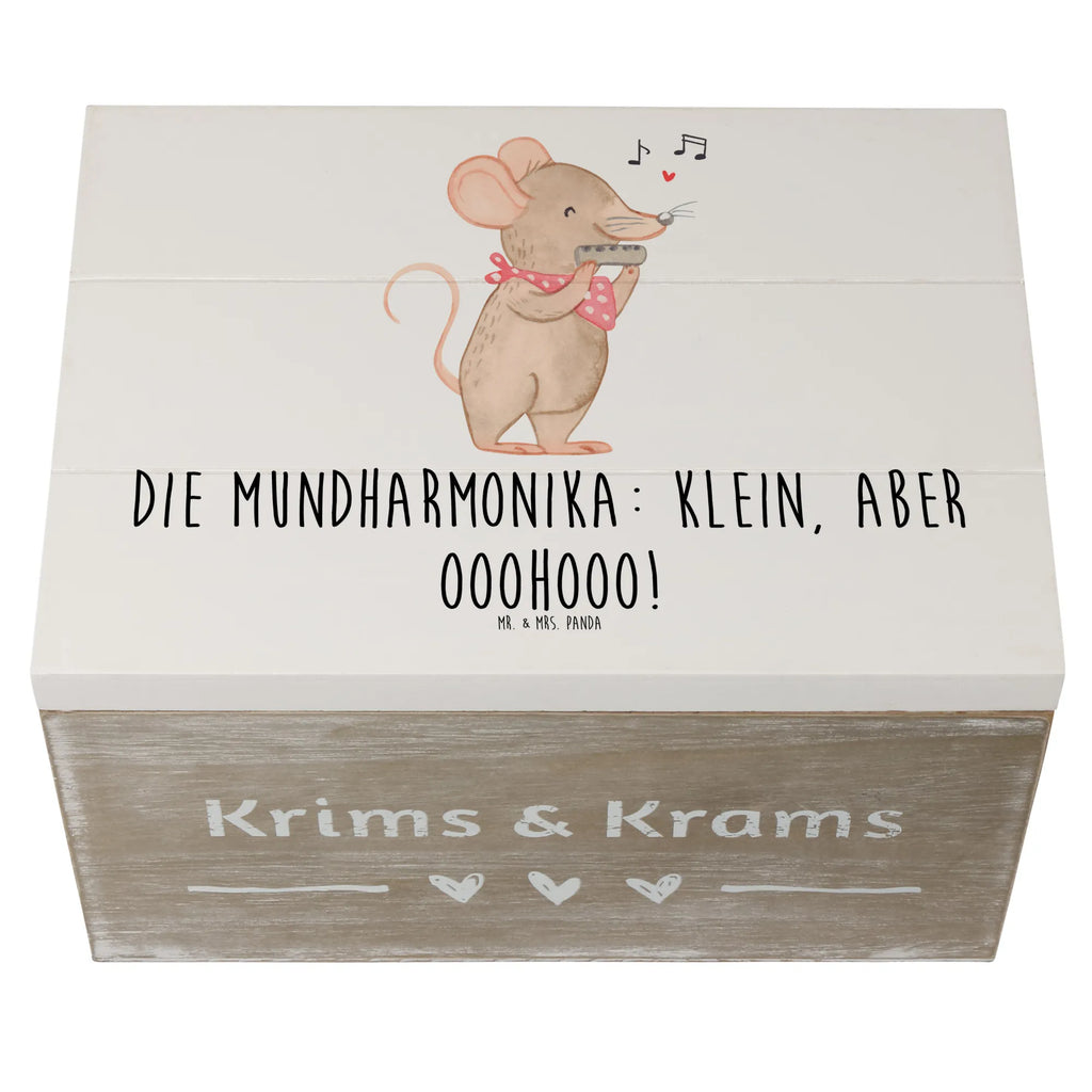 Holzkiste Mundharmonika Ohooo Holzkiste, Kiste, Schatzkiste, Truhe, Schatulle, XXL, Erinnerungsbox, Erinnerungskiste, Dekokiste, Aufbewahrungsbox, Geschenkbox, Geschenkdose, Instrumente, Geschenke Musiker, Musikliebhaber