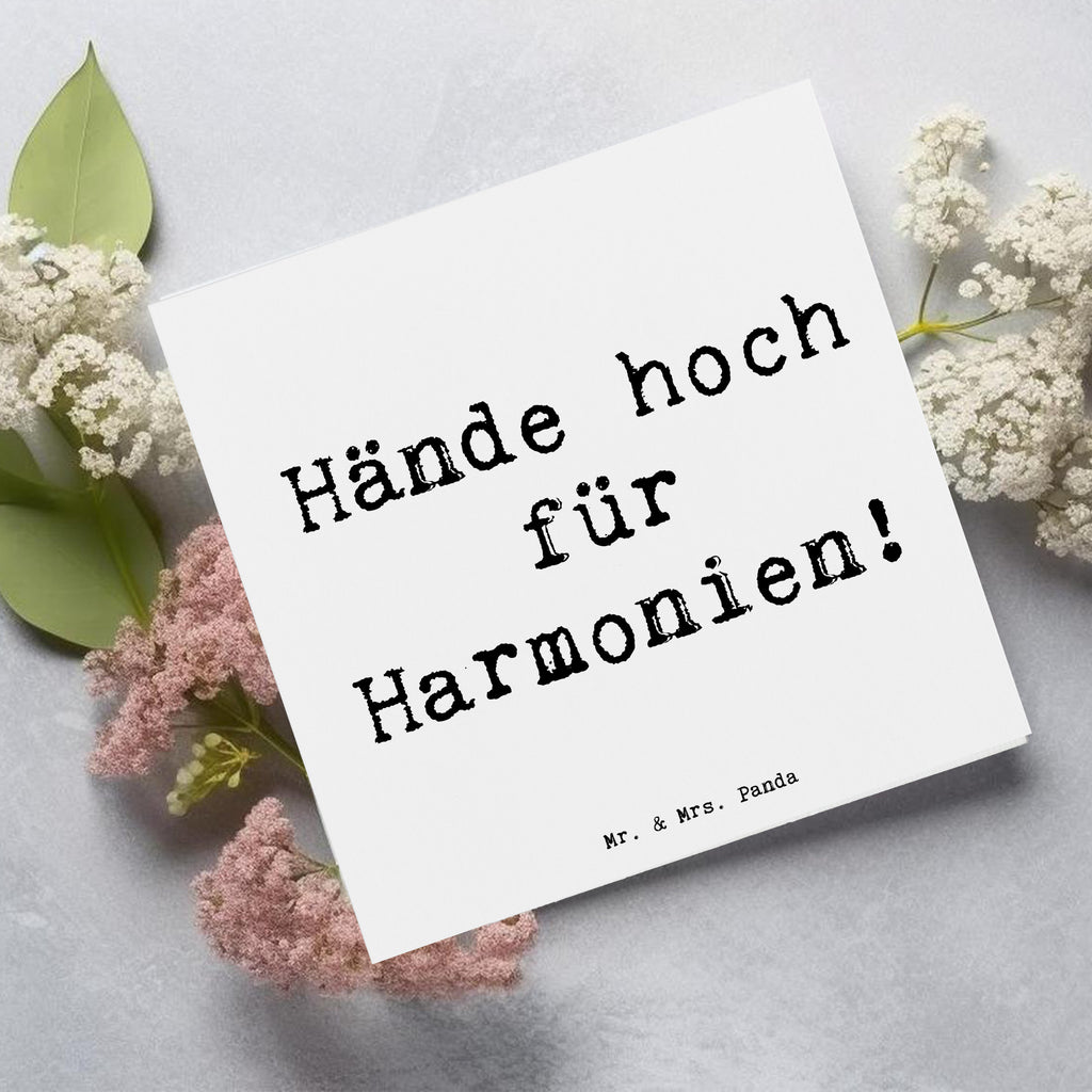 Deluxe Karte Spruch Theremin Harmonie Karte, Grußkarte, Klappkarte, Einladungskarte, Glückwunschkarte, Hochzeitskarte, Geburtstagskarte, Hochwertige Grußkarte, Hochwertige Klappkarte, Instrumente, Geschenke Musiker, Musikliebhaber