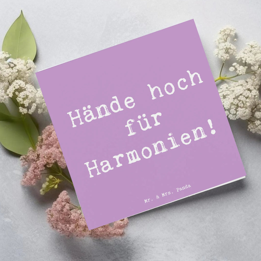 Deluxe Karte Spruch Theremin Harmonie Karte, Grußkarte, Klappkarte, Einladungskarte, Glückwunschkarte, Hochzeitskarte, Geburtstagskarte, Hochwertige Grußkarte, Hochwertige Klappkarte, Instrumente, Geschenke Musiker, Musikliebhaber