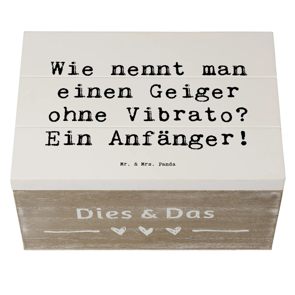 Holzkiste Spruch Violine Anfänger Holzkiste, Kiste, Schatzkiste, Truhe, Schatulle, XXL, Erinnerungsbox, Erinnerungskiste, Dekokiste, Aufbewahrungsbox, Geschenkbox, Geschenkdose, Instrumente, Geschenke Musiker, Musikliebhaber