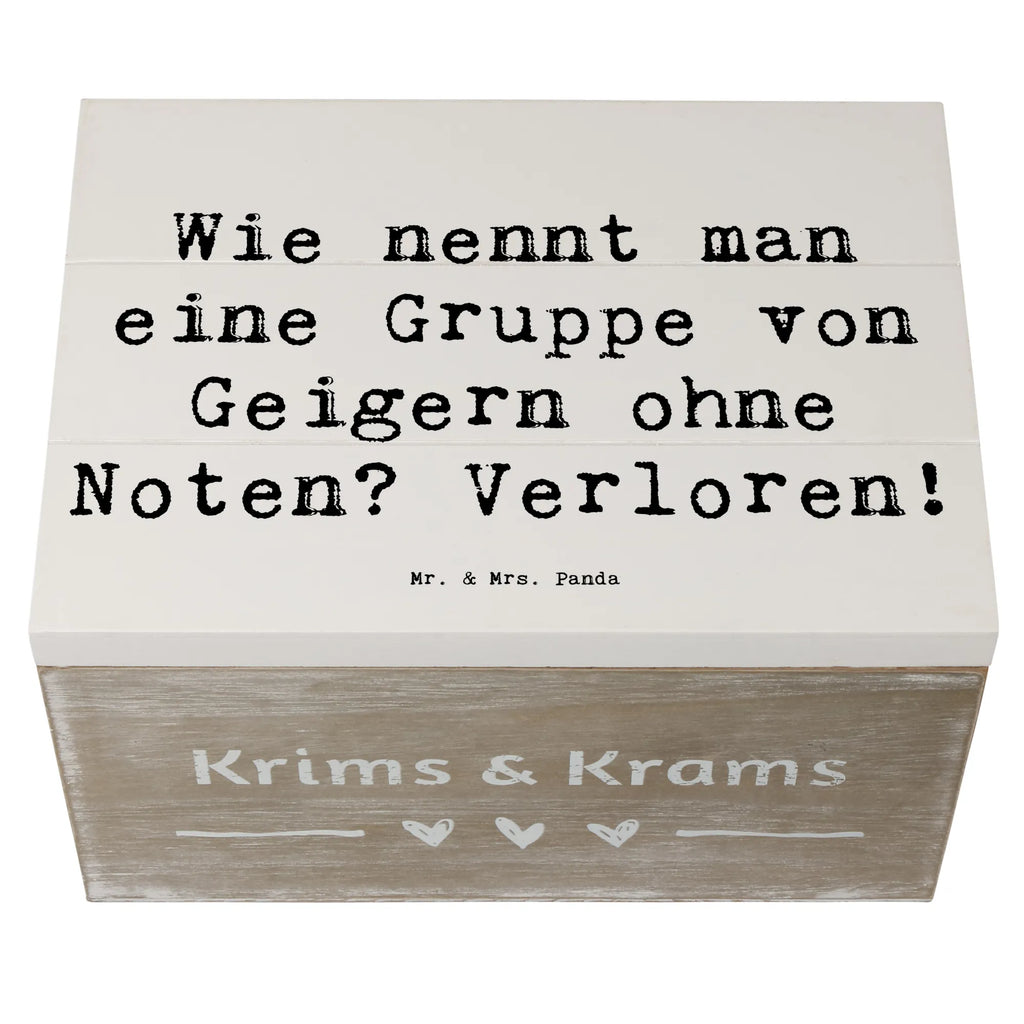 Holzkiste Spruch Verlorene Geiger Holzkiste, Kiste, Schatzkiste, Truhe, Schatulle, XXL, Erinnerungsbox, Erinnerungskiste, Dekokiste, Aufbewahrungsbox, Geschenkbox, Geschenkdose, Instrumente, Geschenke Musiker, Musikliebhaber