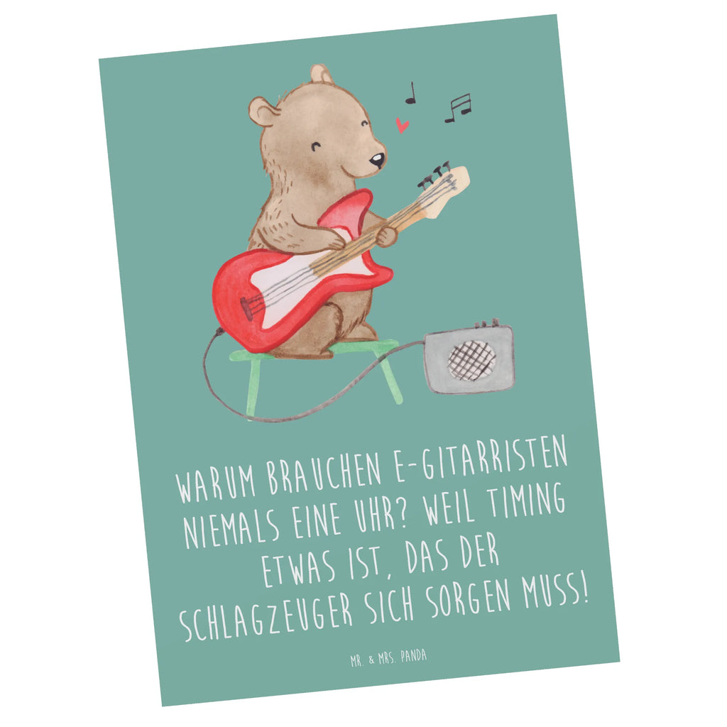 Postkarte E-Gitarre Timing Postkarte, Karte, Geschenkkarte, Grußkarte, Einladung, Ansichtskarte, Geburtstagskarte, Einladungskarte, Dankeskarte, Ansichtskarten, Einladung Geburtstag, Einladungskarten Geburtstag, Instrumente, Geschenke Musiker, Musikliebhaber