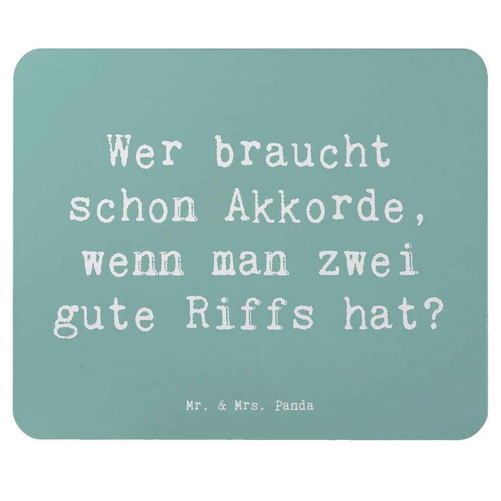 Mouse mat Saying Wer braucht schon Akkorde, wenn man zwei gute Riffs hat? Mousepad, Computer zubehör, Büroausstattung, PC Zubehör, Arbeitszimmer, Mauspad, Einzigartiges Mauspad, Designer Mauspad, Mausunterlage, Mauspad Büro, Instrumente, Geschenke Musiker, Musikliebhaber