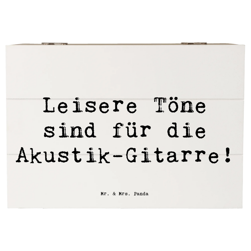 Holzkiste Spruch Akustik-Gitarre Magie Holzkiste, Kiste, Schatzkiste, Truhe, Schatulle, XXL, Erinnerungsbox, Erinnerungskiste, Dekokiste, Aufbewahrungsbox, Geschenkbox, Geschenkdose, Instrumente, Geschenke Musiker, Musikliebhaber