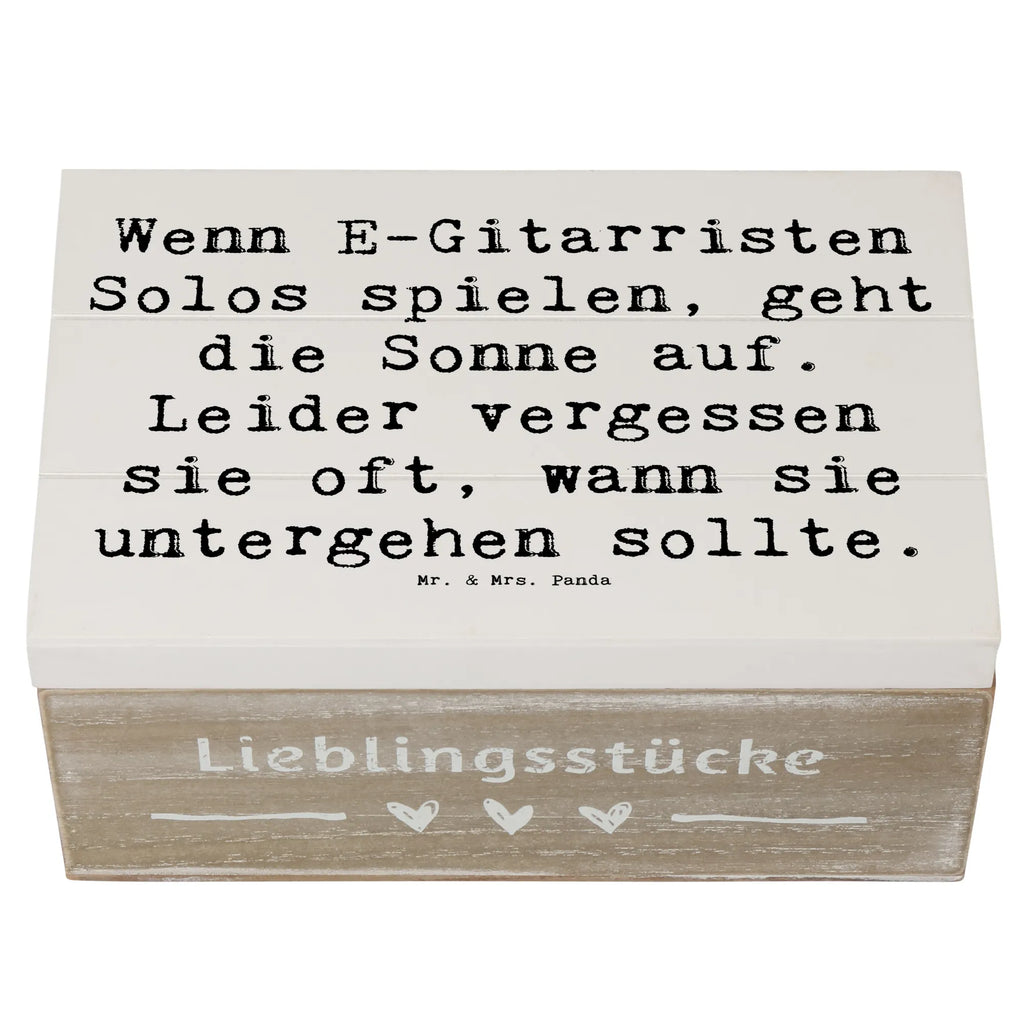 Holzkiste Spruch E-Gitarre Solos Holzkiste, Kiste, Schatzkiste, Truhe, Schatulle, XXL, Erinnerungsbox, Erinnerungskiste, Dekokiste, Aufbewahrungsbox, Geschenkbox, Geschenkdose, Instrumente, Geschenke Musiker, Musikliebhaber