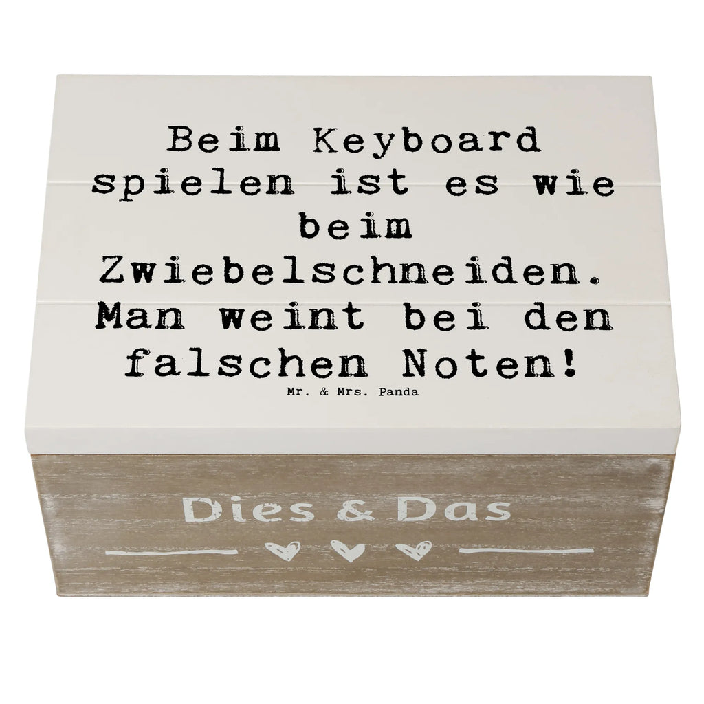 Holzkiste Spruch Keyboard Tränen Holzkiste, Kiste, Schatzkiste, Truhe, Schatulle, XXL, Erinnerungsbox, Erinnerungskiste, Dekokiste, Aufbewahrungsbox, Geschenkbox, Geschenkdose, Instrumente, Geschenke Musiker, Musikliebhaber