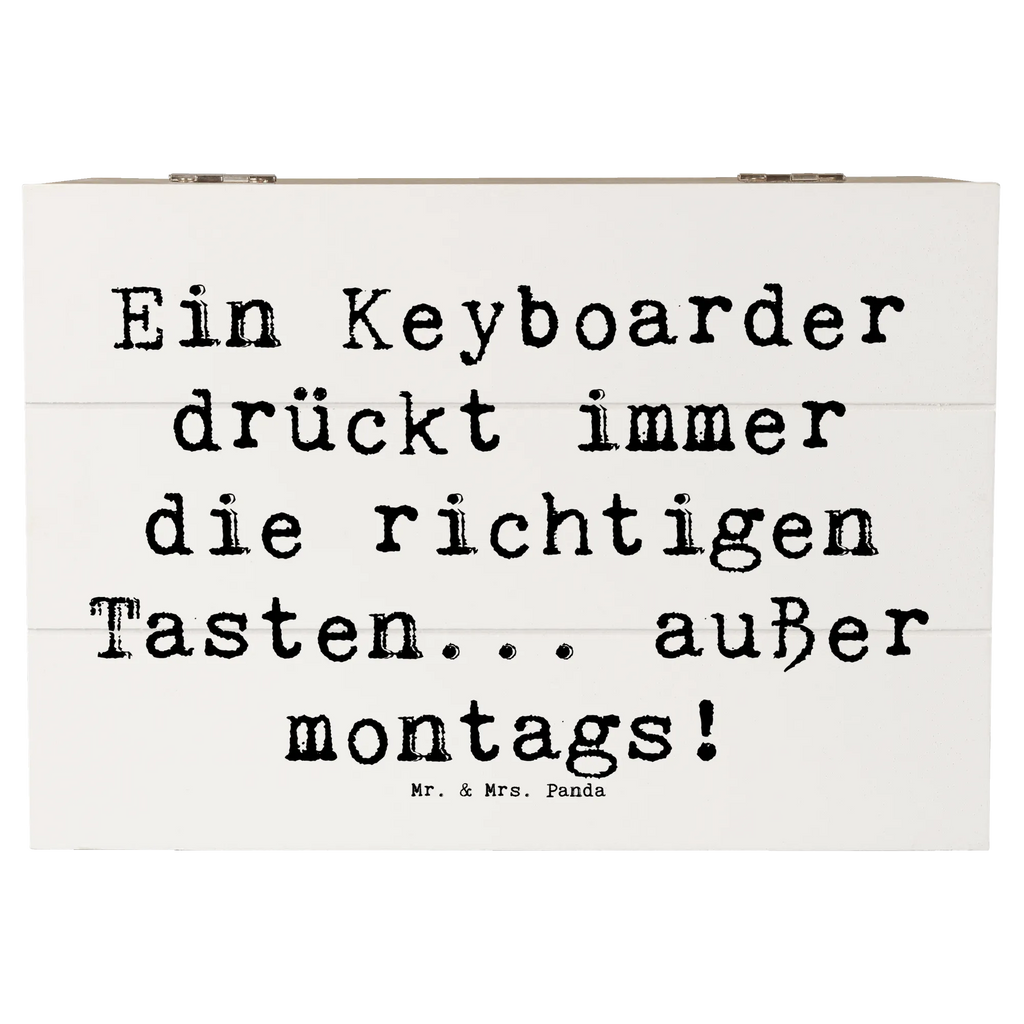 Holzkiste Spruch Keyboarder Fehler Holzkiste, Kiste, Schatzkiste, Truhe, Schatulle, XXL, Erinnerungsbox, Erinnerungskiste, Dekokiste, Aufbewahrungsbox, Geschenkbox, Geschenkdose, Instrumente, Geschenke Musiker, Musikliebhaber