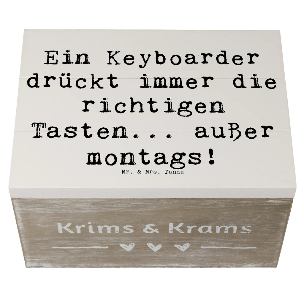 Holzkiste Spruch Keyboarder Fehler Holzkiste, Kiste, Schatzkiste, Truhe, Schatulle, XXL, Erinnerungsbox, Erinnerungskiste, Dekokiste, Aufbewahrungsbox, Geschenkbox, Geschenkdose, Instrumente, Geschenke Musiker, Musikliebhaber