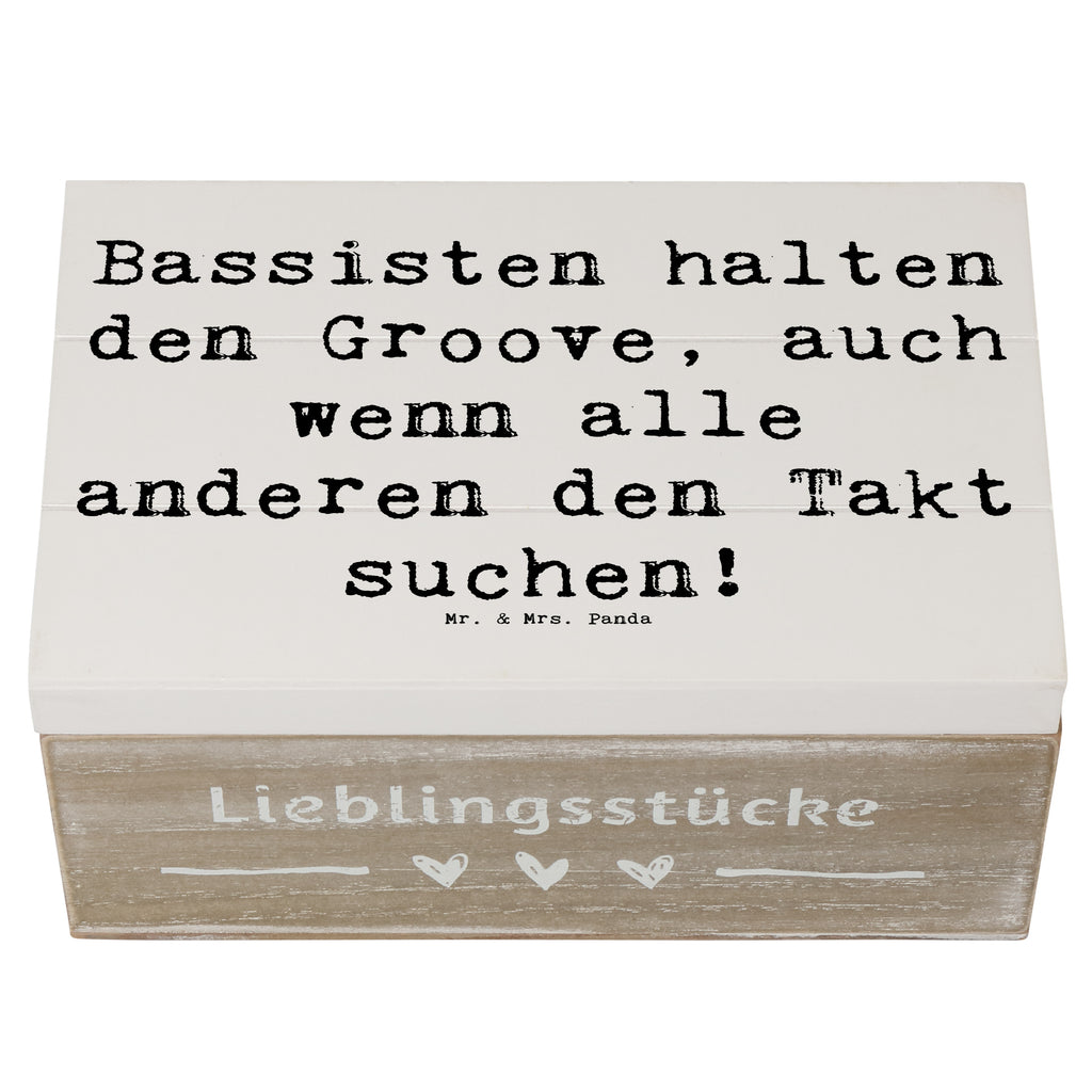 Holzkiste Spruch Bassgitarre Groove Holzkiste, Kiste, Schatzkiste, Truhe, Schatulle, XXL, Erinnerungsbox, Erinnerungskiste, Dekokiste, Aufbewahrungsbox, Geschenkbox, Geschenkdose, Instrumente, Geschenke Musiker, Musikliebhaber