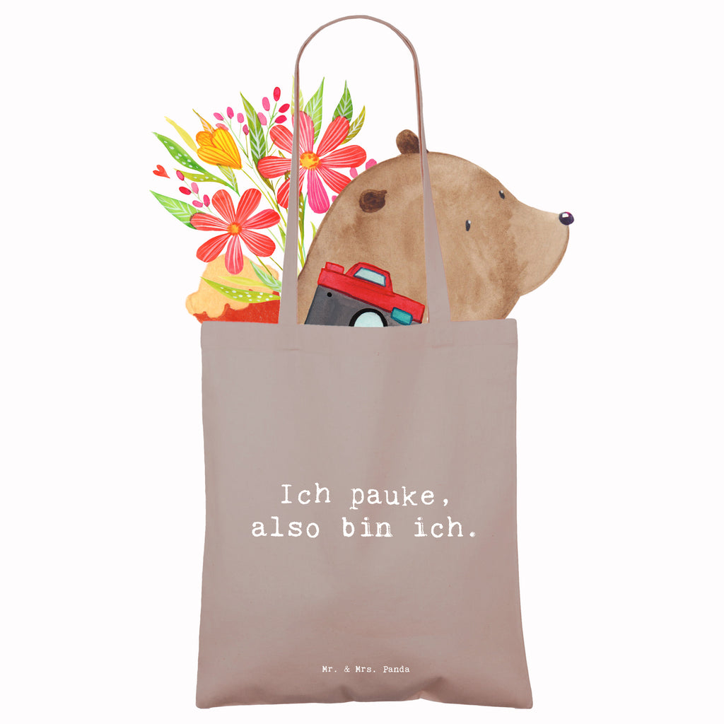 Tragetasche Spruch Pauken Motivation