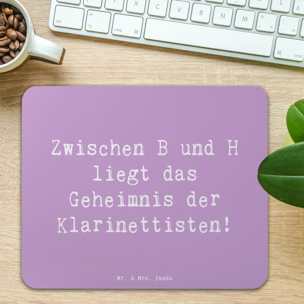 Mauspad Spruch Klarinette Geheimnis Mousepad, Computer zubehör, Büroausstattung, PC Zubehör, Arbeitszimmer, Mauspad, Einzigartiges Mauspad, Designer Mauspad, Mausunterlage, Mauspad Büro, Instrumente, Geschenke Musiker, Musikliebhaber