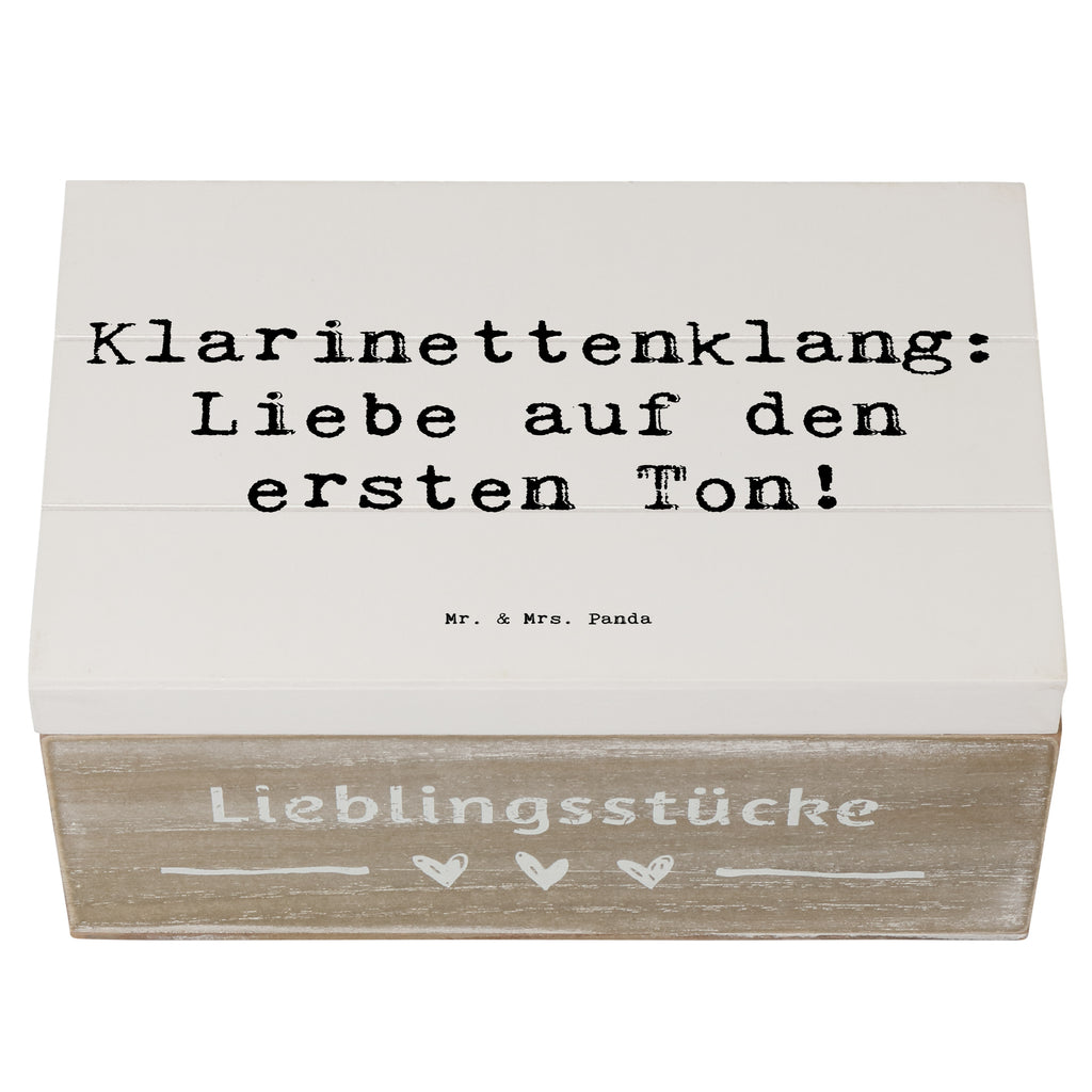 Holzkiste Spruch Klarinette Liebe Holzkiste, Kiste, Schatzkiste, Truhe, Schatulle, XXL, Erinnerungsbox, Erinnerungskiste, Dekokiste, Aufbewahrungsbox, Geschenkbox, Geschenkdose, Instrumente, Geschenke Musiker, Musikliebhaber