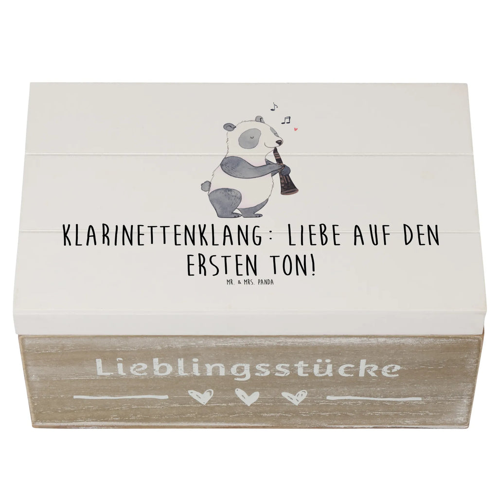 Holzkiste Klarinette Liebe Holzkiste, Kiste, Schatzkiste, Truhe, Schatulle, XXL, Erinnerungsbox, Erinnerungskiste, Dekokiste, Aufbewahrungsbox, Geschenkbox, Geschenkdose, Instrumente, Geschenke Musiker, Musikliebhaber