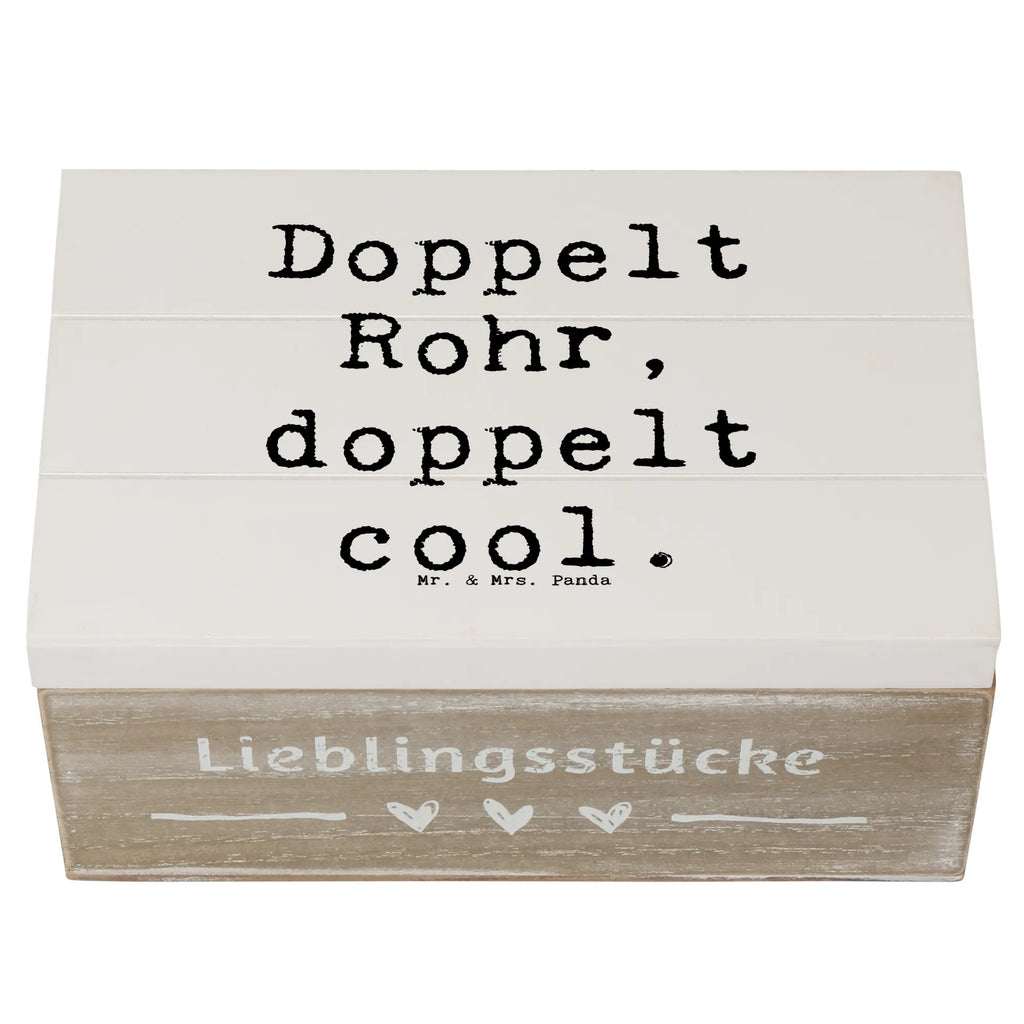 Holzkiste Spruch Fagott Doppelt Cool Holzkiste, Kiste, Schatzkiste, Truhe, Schatulle, XXL, Erinnerungsbox, Erinnerungskiste, Dekokiste, Aufbewahrungsbox, Geschenkbox, Geschenkdose, Instrumente, Geschenke Musiker, Musikliebhaber