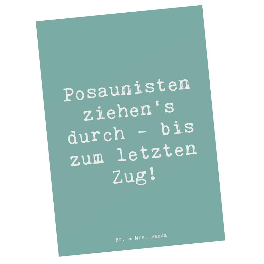 Postkarte Spruch Trombone Durchzieher Postkarte, Karte, Geschenkkarte, Grußkarte, Einladung, Ansichtskarte, Geburtstagskarte, Einladungskarte, Dankeskarte, Ansichtskarten, Einladung Geburtstag, Einladungskarten Geburtstag, Instrumente, Geschenke Musiker, Musikliebhaber