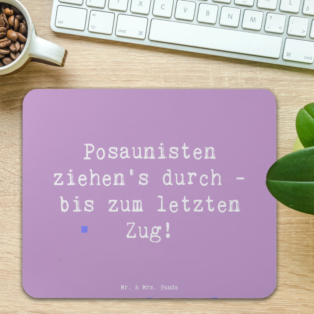 Mauspad Spruch Trombone Durchzieher Mousepad, Computer zubehör, Büroausstattung, PC Zubehör, Arbeitszimmer, Mauspad, Einzigartiges Mauspad, Designer Mauspad, Mausunterlage, Mauspad Büro, Instrumente, Geschenke Musiker, Musikliebhaber