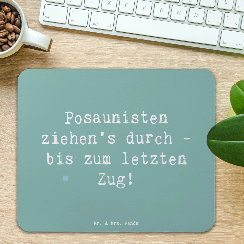 Mauspad Spruch Trombone Durchzieher Mousepad, Computer zubehör, Büroausstattung, PC Zubehör, Arbeitszimmer, Mauspad, Einzigartiges Mauspad, Designer Mauspad, Mausunterlage, Mauspad Büro, Instrumente, Geschenke Musiker, Musikliebhaber