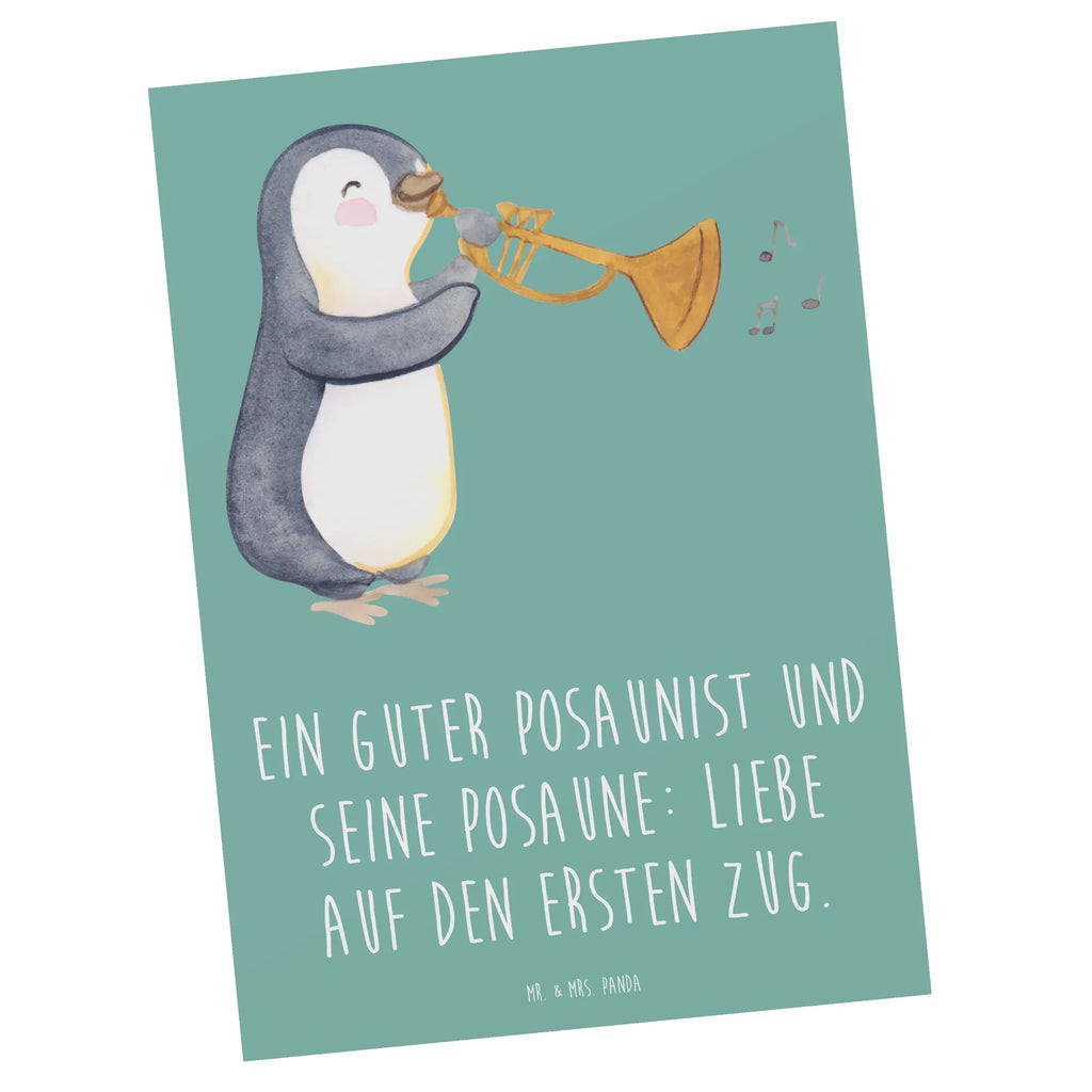 Postkarte Posaune Liebe Postkarte, Karte, Geschenkkarte, Grußkarte, Einladung, Ansichtskarte, Geburtstagskarte, Einladungskarte, Dankeskarte, Ansichtskarten, Einladung Geburtstag, Einladungskarten Geburtstag, Instrumente, Geschenke Musiker, Musikliebhaber