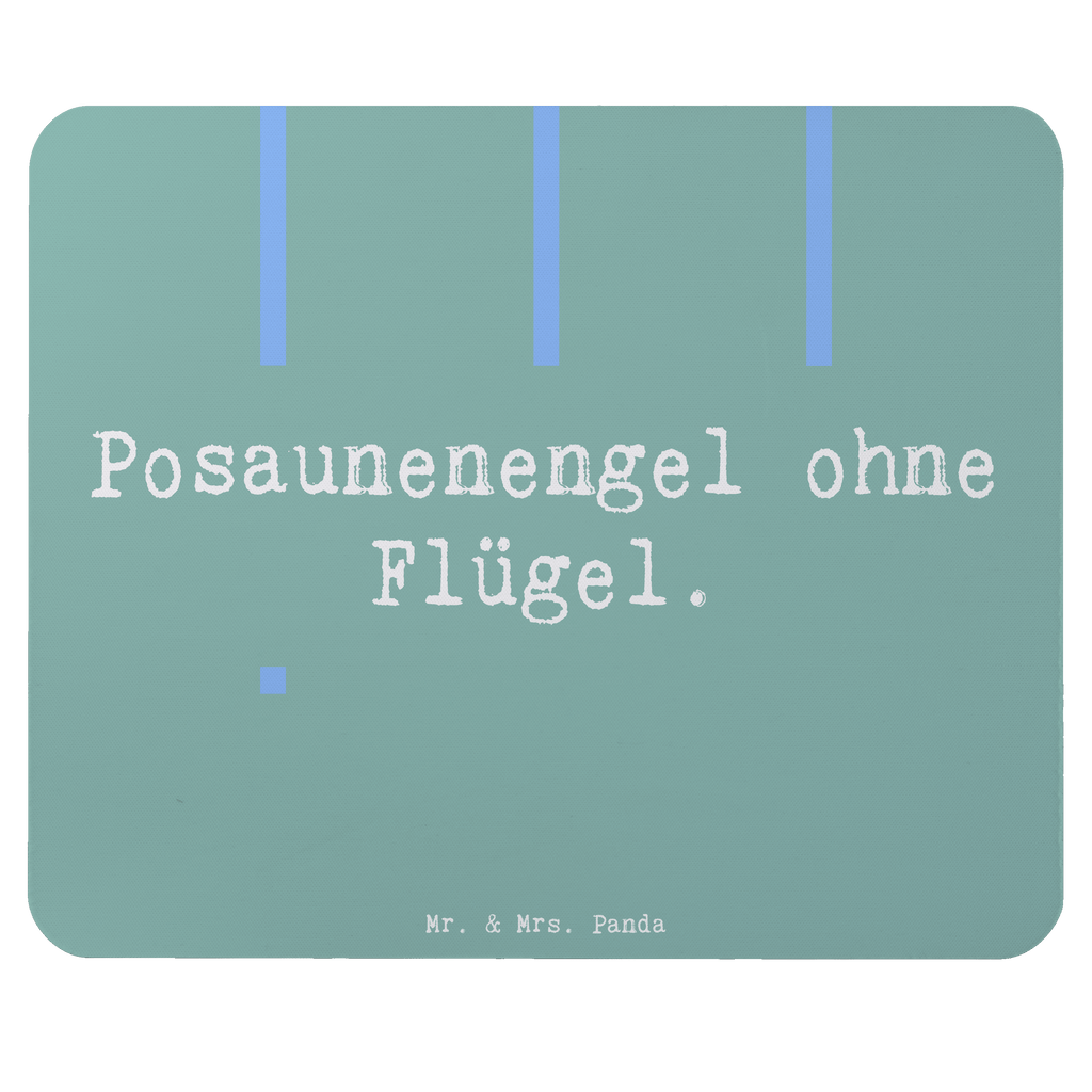 Mauspad Spruch Engel Posaune Mousepad, Computer zubehör, Büroausstattung, PC Zubehör, Arbeitszimmer, Mauspad, Einzigartiges Mauspad, Designer Mauspad, Mausunterlage, Mauspad Büro, Instrumente, Geschenke Musiker, Musikliebhaber