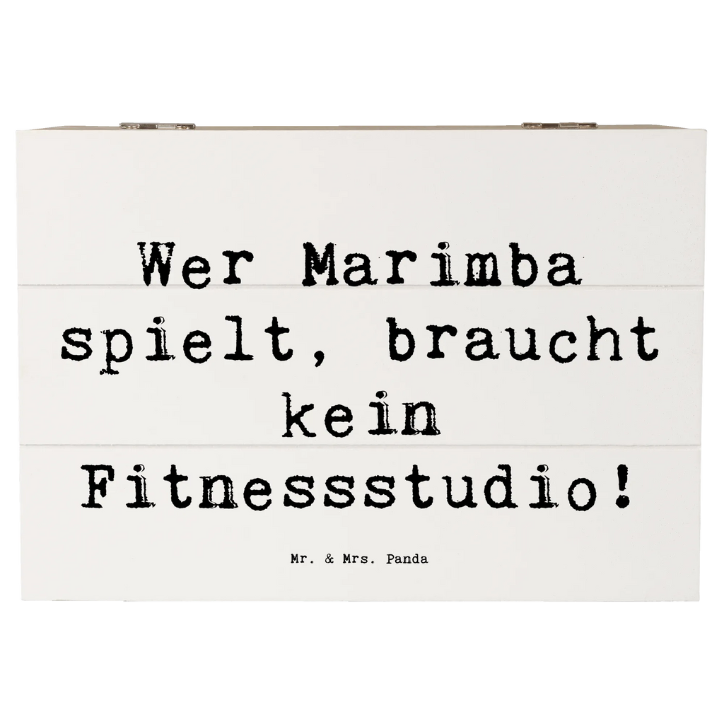 Holzkiste Spruch Marimba Fitness Holzkiste, Kiste, Schatzkiste, Truhe, Schatulle, XXL, Erinnerungsbox, Erinnerungskiste, Dekokiste, Aufbewahrungsbox, Geschenkbox, Geschenkdose, Instrumente, Geschenke Musiker, Musikliebhaber