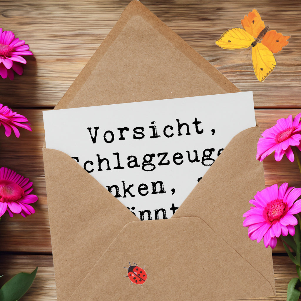 Deluxe Karte Spruch Marimba Humor Karte, Grußkarte, Klappkarte, Einladungskarte, Glückwunschkarte, Hochzeitskarte, Geburtstagskarte, Hochwertige Grußkarte, Hochwertige Klappkarte, Instrumente, Geschenke Musiker, Musikliebhaber