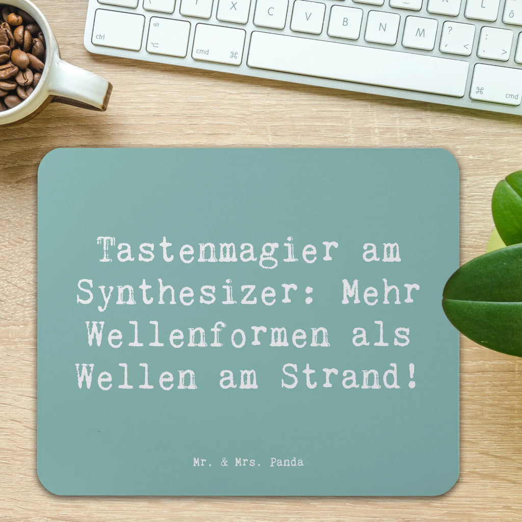 Mauspad Spruch Synthesizer Magie Mousepad, Computer zubehör, Büroausstattung, PC Zubehör, Arbeitszimmer, Mauspad, Einzigartiges Mauspad, Designer Mauspad, Mausunterlage, Mauspad Büro, Instrumente, Geschenke Musiker, Musikliebhaber