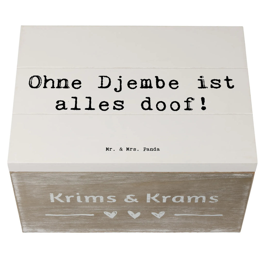 Holzkiste Spruch Djembe Freude Holzkiste, Kiste, Schatzkiste, Truhe, Schatulle, XXL, Erinnerungsbox, Erinnerungskiste, Dekokiste, Aufbewahrungsbox, Geschenkbox, Geschenkdose, Instrumente, Geschenke Musiker, Musikliebhaber