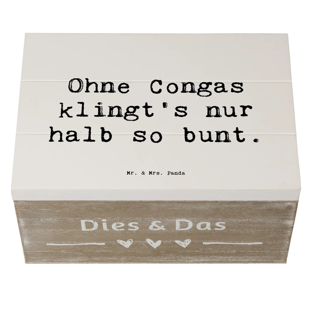 Holzkiste Spruch Bunte Congas Holzkiste, Kiste, Schatzkiste, Truhe, Schatulle, XXL, Erinnerungsbox, Erinnerungskiste, Dekokiste, Aufbewahrungsbox, Geschenkbox, Geschenkdose, Instrumente, Geschenke Musiker, Musikliebhaber