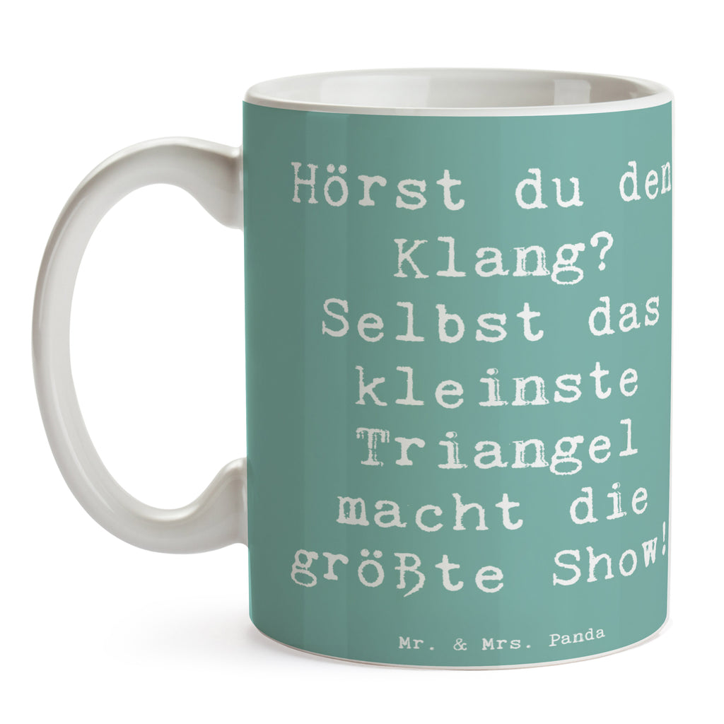 Tasse Spruch Triangel Klang Tasse, Kaffeetasse, Teetasse, Becher, Kaffeebecher, Teebecher, Keramiktasse, Porzellantasse, Büro Tasse, Geschenk Tasse, Tasse Sprüche, Tasse Motive, Kaffeetassen, Tasse bedrucken, Designer Tasse, Cappuccino Tassen, Schöne Teetassen, Instrumente, Geschenke Musiker, Musikliebhaber