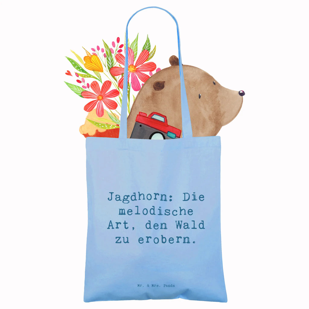 Tragetasche Spruch Jagdhorn Magie Beuteltasche, Beutel, Einkaufstasche, Jutebeutel, Stoffbeutel, Tasche, Shopper, Umhängetasche, Strandtasche, Schultertasche, Stofftasche, Tragetasche, Badetasche, Jutetasche, Einkaufstüte, Laptoptasche, Instrumente, Geschenke Musiker, Musikliebhaber