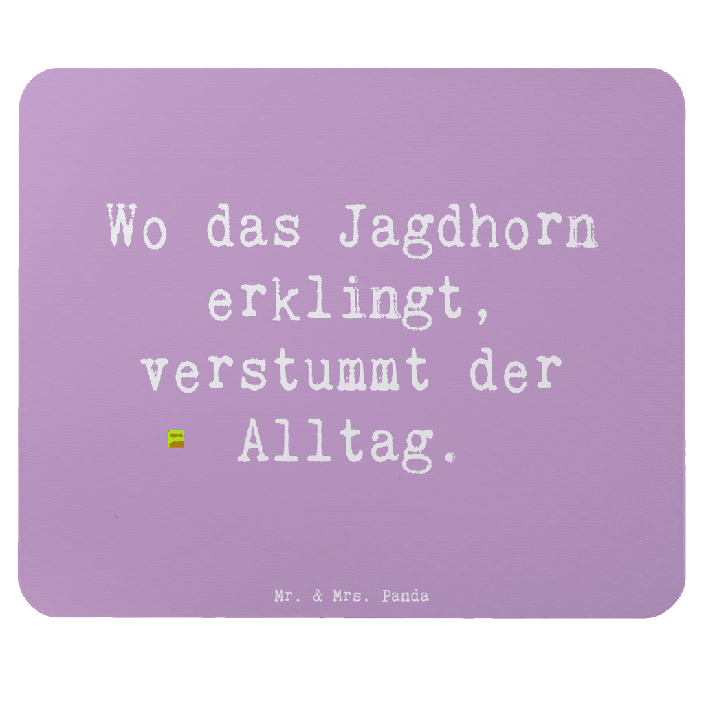 Mauspad Spruch Jagdhorn Melodie Mousepad, Computer zubehör, Büroausstattung, PC Zubehör, Arbeitszimmer, Mauspad, Einzigartiges Mauspad, Designer Mauspad, Mausunterlage, Mauspad Büro, Instrumente, Geschenke Musiker, Musikliebhaber