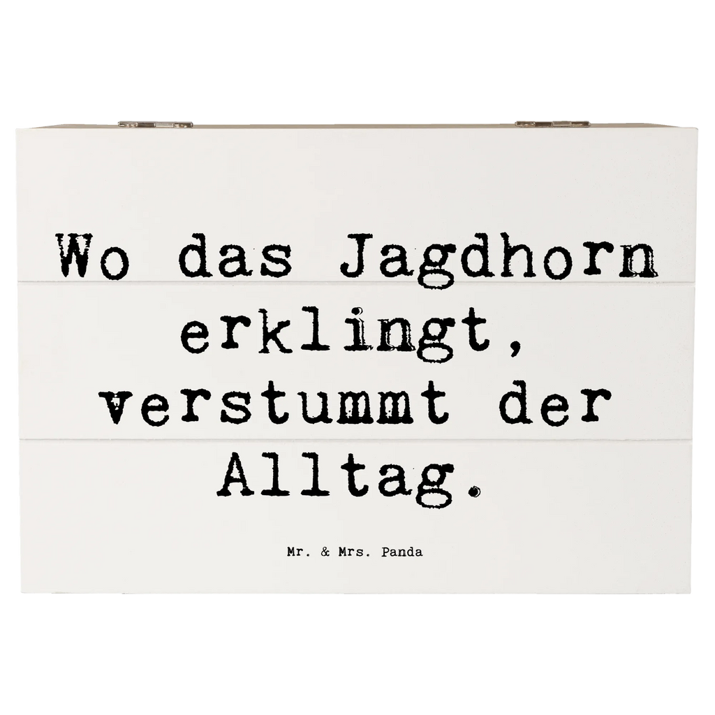 Holzkiste Spruch Jagdhorn Melodie Holzkiste, Kiste, Schatzkiste, Truhe, Schatulle, XXL, Erinnerungsbox, Erinnerungskiste, Dekokiste, Aufbewahrungsbox, Geschenkbox, Geschenkdose, Instrumente, Geschenke Musiker, Musikliebhaber