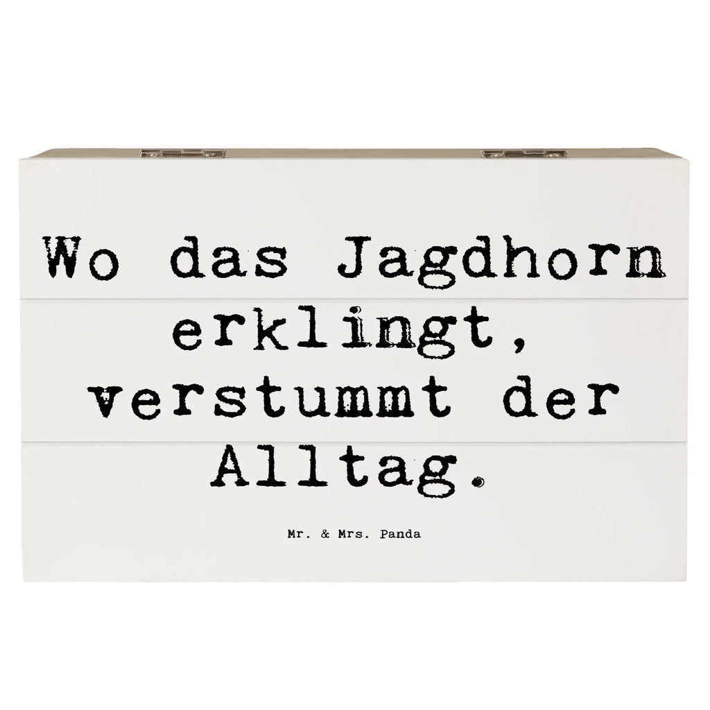 Holzkiste Spruch Jagdhorn Melodie Holzkiste, Kiste, Schatzkiste, Truhe, Schatulle, XXL, Erinnerungsbox, Erinnerungskiste, Dekokiste, Aufbewahrungsbox, Geschenkbox, Geschenkdose, Instrumente, Geschenke Musiker, Musikliebhaber