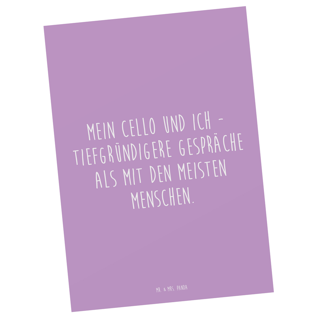 Postkarte Violoncello Gespräche Postkarte, Karte, Geschenkkarte, Grußkarte, Einladung, Ansichtskarte, Geburtstagskarte, Einladungskarte, Dankeskarte, Ansichtskarten, Einladung Geburtstag, Einladungskarten Geburtstag, Instrumente, Geschenke Musiker, Musikliebhaber