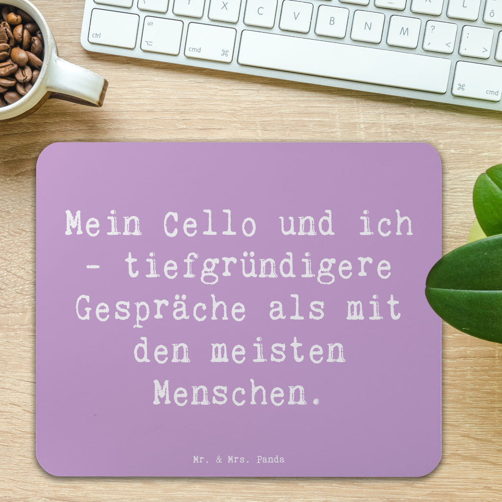 Mauspad Spruch Violoncello Gespräche Mousepad, Computer zubehör, Büroausstattung, PC Zubehör, Arbeitszimmer, Mauspad, Einzigartiges Mauspad, Designer Mauspad, Mausunterlage, Mauspad Büro, Instrumente, Geschenke Musiker, Musikliebhaber