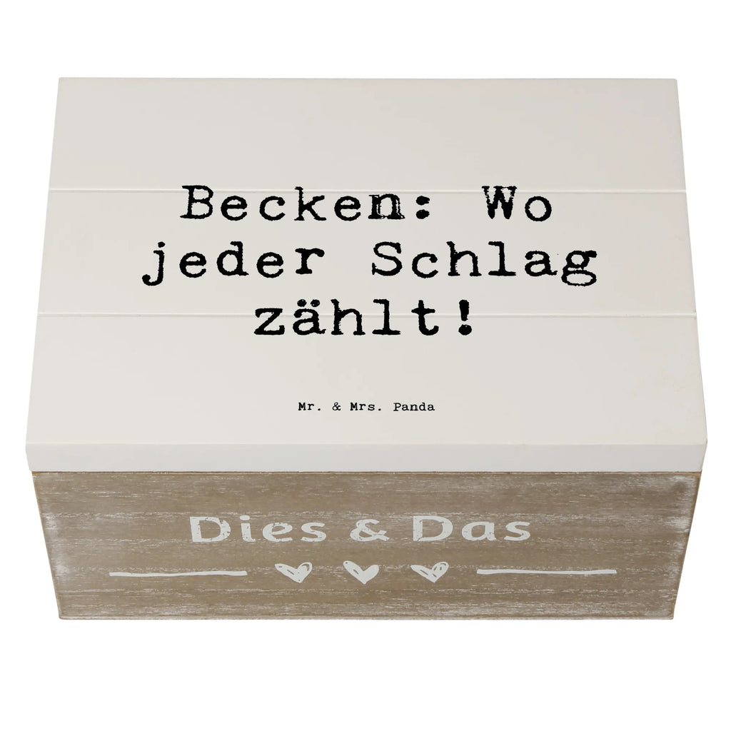 Holzkiste Spruch Becken Holzkiste, Kiste, Schatzkiste, Truhe, Schatulle, XXL, Erinnerungsbox, Erinnerungskiste, Dekokiste, Aufbewahrungsbox, Geschenkbox, Geschenkdose, Instrumente, Geschenke Musiker, Musikliebhaber