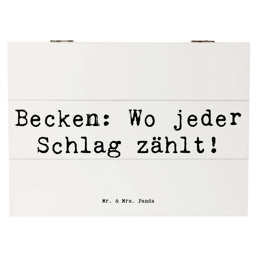 Holzkiste Spruch Becken Holzkiste, Kiste, Schatzkiste, Truhe, Schatulle, XXL, Erinnerungsbox, Erinnerungskiste, Dekokiste, Aufbewahrungsbox, Geschenkbox, Geschenkdose, Instrumente, Geschenke Musiker, Musikliebhaber