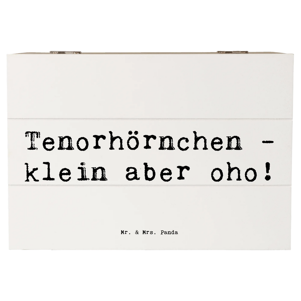 Holzkiste Spruch Tenorhörnchen Magie Holzkiste, Kiste, Schatzkiste, Truhe, Schatulle, XXL, Erinnerungsbox, Erinnerungskiste, Dekokiste, Aufbewahrungsbox, Geschenkbox, Geschenkdose, Instrumente, Geschenke Musiker, Musikliebhaber