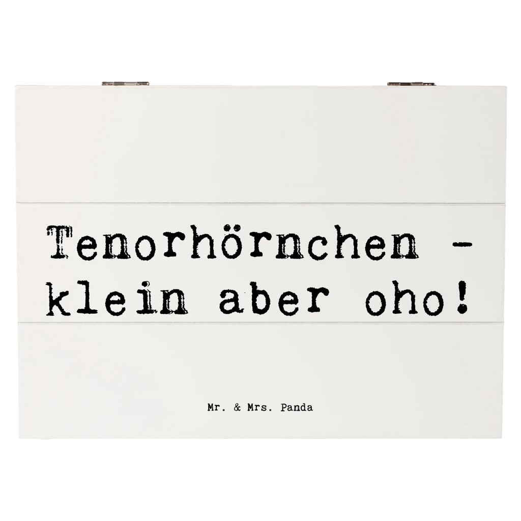 Holzkiste Spruch Tenorhörnchen Magie Holzkiste, Kiste, Schatzkiste, Truhe, Schatulle, XXL, Erinnerungsbox, Erinnerungskiste, Dekokiste, Aufbewahrungsbox, Geschenkbox, Geschenkdose, Instrumente, Geschenke Musiker, Musikliebhaber