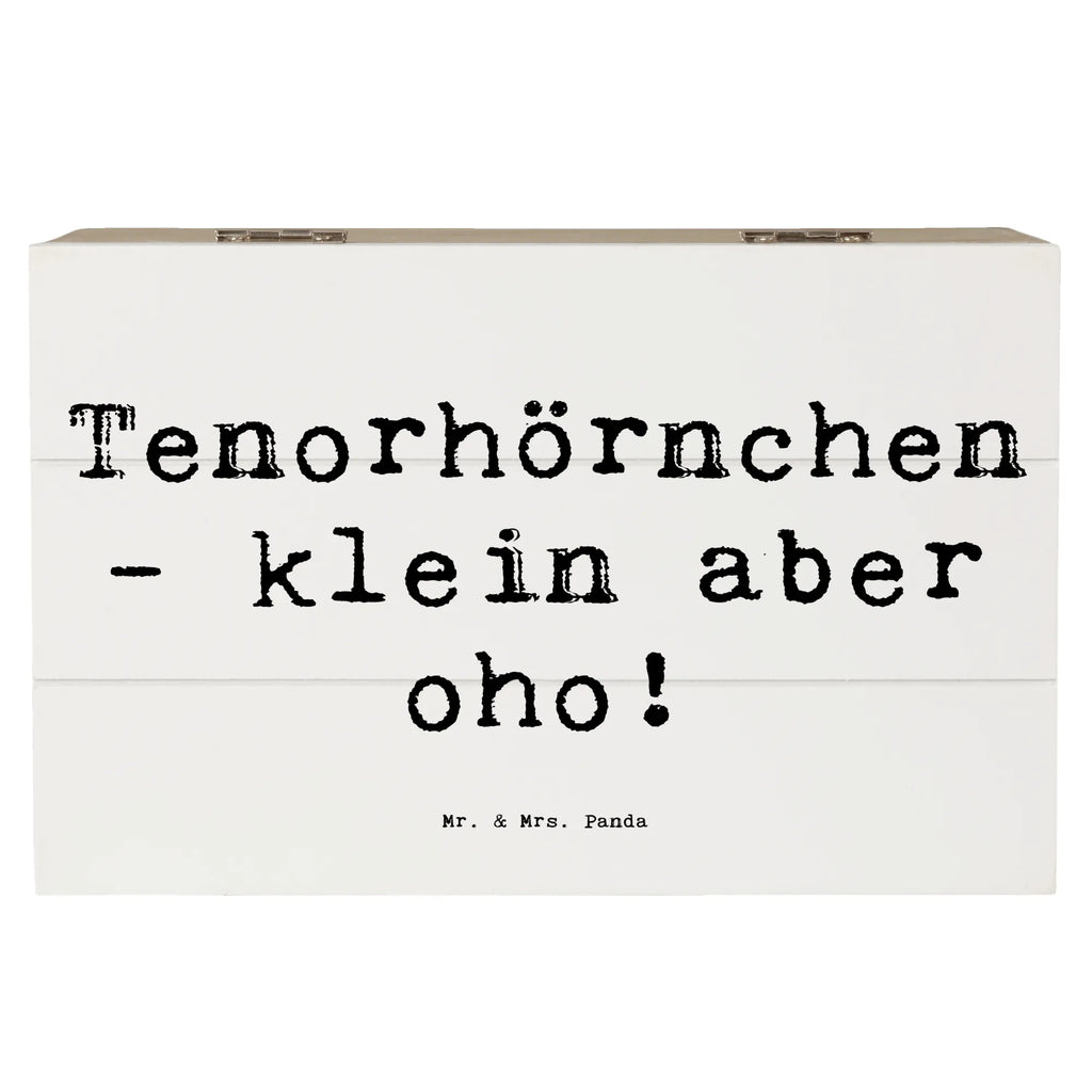 Holzkiste Spruch Tenorhörnchen Magie Holzkiste, Kiste, Schatzkiste, Truhe, Schatulle, XXL, Erinnerungsbox, Erinnerungskiste, Dekokiste, Aufbewahrungsbox, Geschenkbox, Geschenkdose, Instrumente, Geschenke Musiker, Musikliebhaber