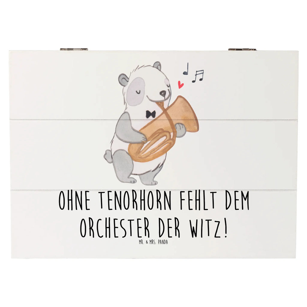 Holzkiste Tenorhorn Witz Holzkiste, Kiste, Schatzkiste, Truhe, Schatulle, XXL, Erinnerungsbox, Erinnerungskiste, Dekokiste, Aufbewahrungsbox, Geschenkbox, Geschenkdose, Instrumente, Geschenke Musiker, Musikliebhaber