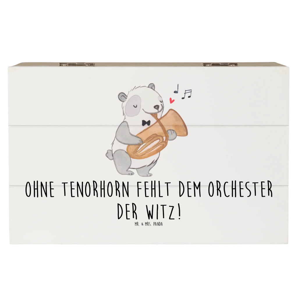 Holzkiste Tenorhorn Witz Holzkiste, Kiste, Schatzkiste, Truhe, Schatulle, XXL, Erinnerungsbox, Erinnerungskiste, Dekokiste, Aufbewahrungsbox, Geschenkbox, Geschenkdose, Instrumente, Geschenke Musiker, Musikliebhaber