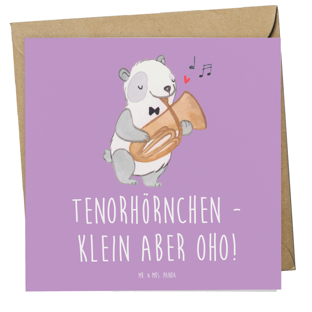 Deluxe Karte Tenorhörnchen Magie Karte, Grußkarte, Klappkarte, Einladungskarte, Glückwunschkarte, Hochzeitskarte, Geburtstagskarte, Hochwertige Grußkarte, Hochwertige Klappkarte, Instrumente, Geschenke Musiker, Musikliebhaber