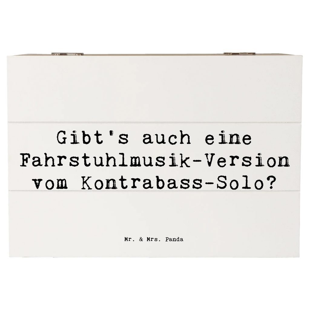 Holzkiste Spruch Kontrabass Solo Holzkiste, Kiste, Schatzkiste, Truhe, Schatulle, XXL, Erinnerungsbox, Erinnerungskiste, Dekokiste, Aufbewahrungsbox, Geschenkbox, Geschenkdose, Instrumente, Geschenke Musiker, Musikliebhaber