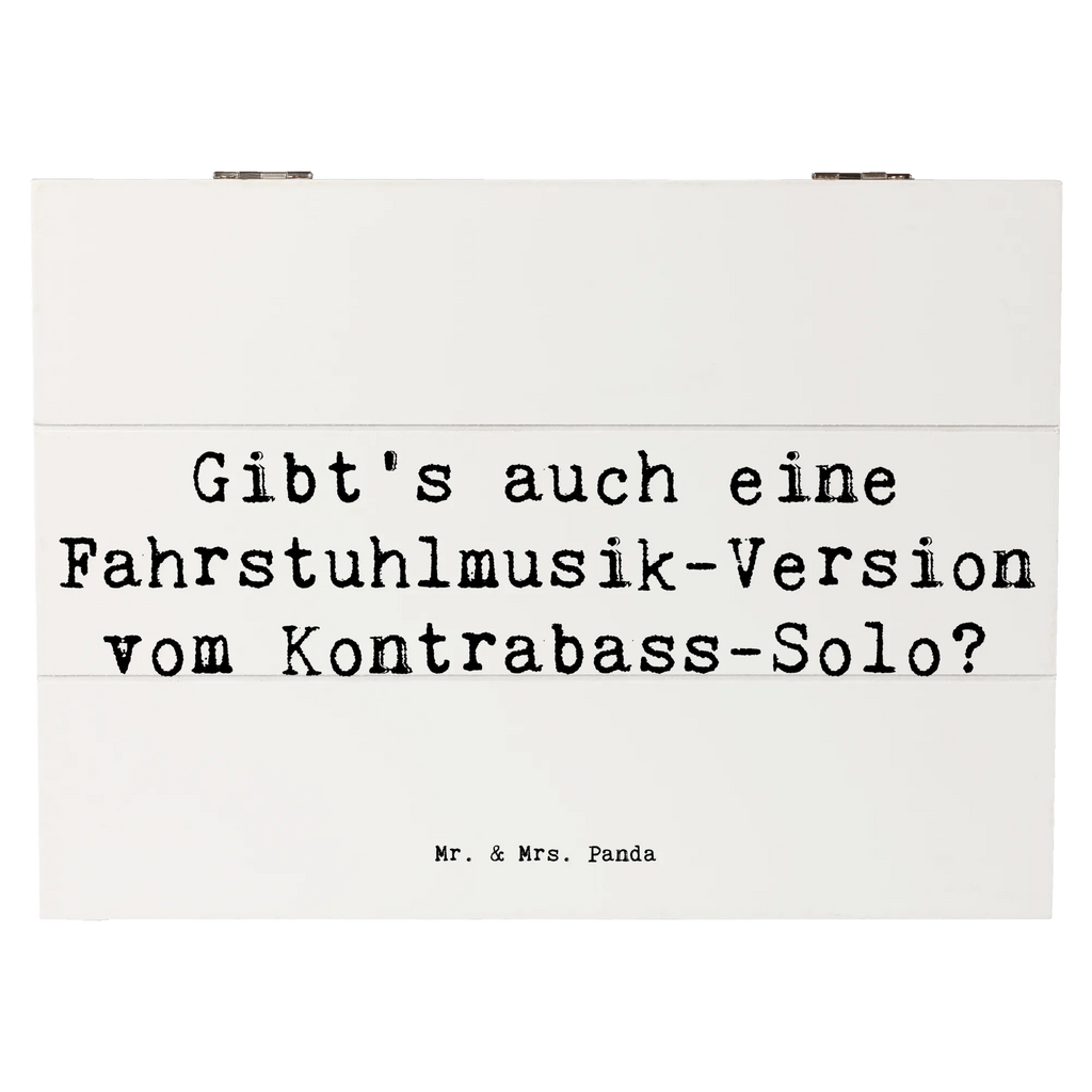 Holzkiste Spruch Kontrabass Solo Holzkiste, Kiste, Schatzkiste, Truhe, Schatulle, XXL, Erinnerungsbox, Erinnerungskiste, Dekokiste, Aufbewahrungsbox, Geschenkbox, Geschenkdose, Instrumente, Geschenke Musiker, Musikliebhaber