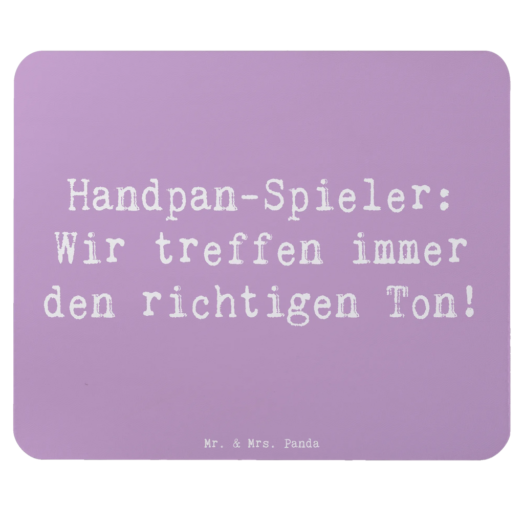 Mauspad Spruch Handpan Spieler