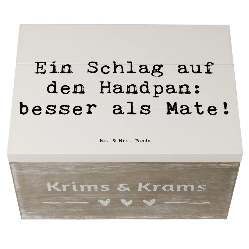 Holzkiste Spruch Handpan Zauber Holzkiste, Kiste, Schatzkiste, Truhe, Schatulle, XXL, Erinnerungsbox, Erinnerungskiste, Dekokiste, Aufbewahrungsbox, Geschenkbox, Geschenkdose, Instrumente, Geschenke Musiker, Musikliebhaber